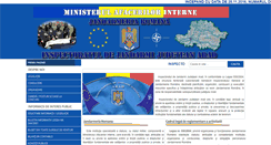 Desktop Screenshot of jandarmeriaarad.ro
